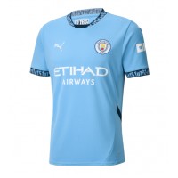 Camisa de Futebol Manchester City Bernardo Silva #20 Equipamento Principal 2024-25 Manga Curta